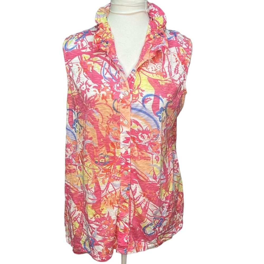 Tango Mango Printed Blouse